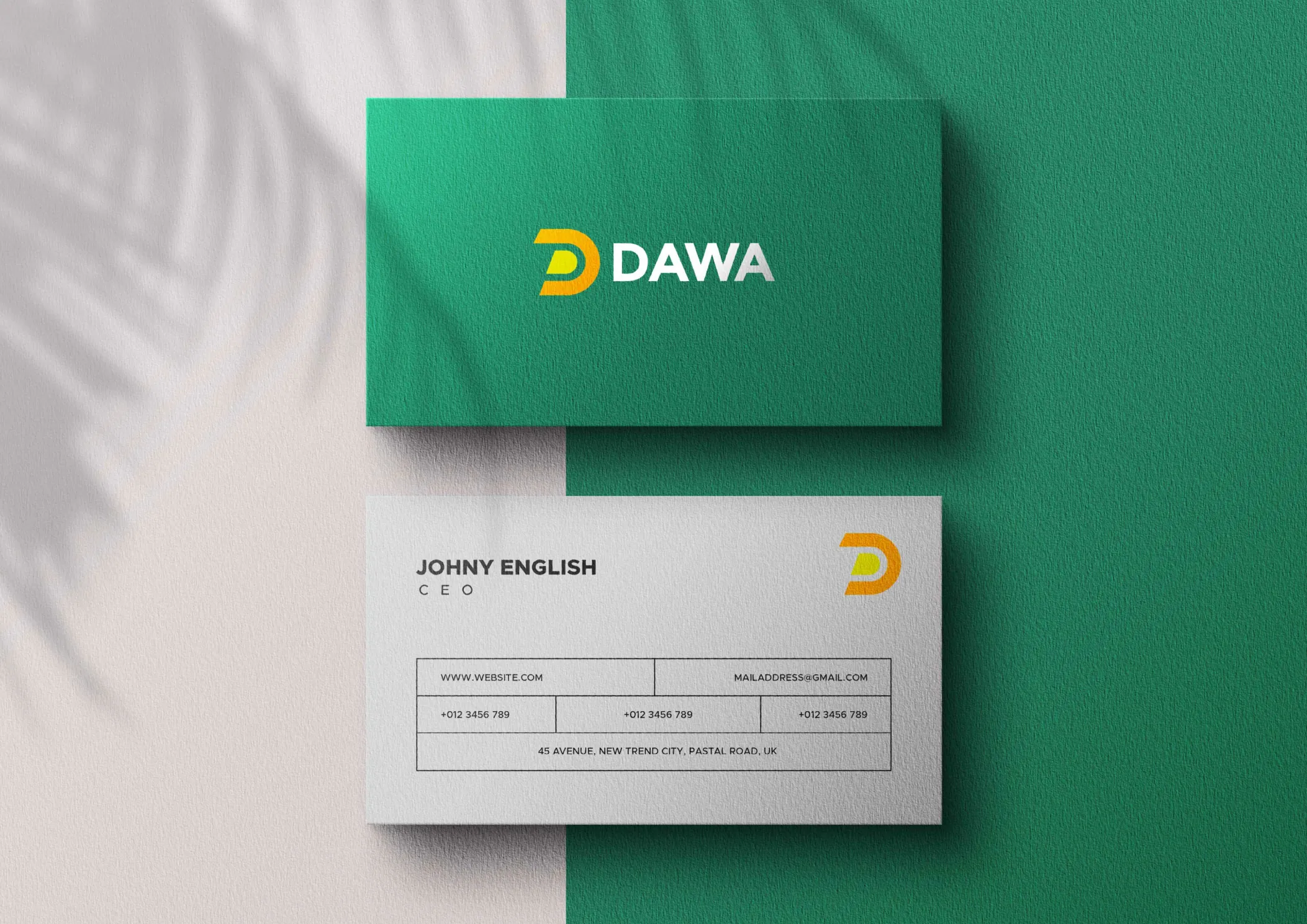 DAWA brand identity 3